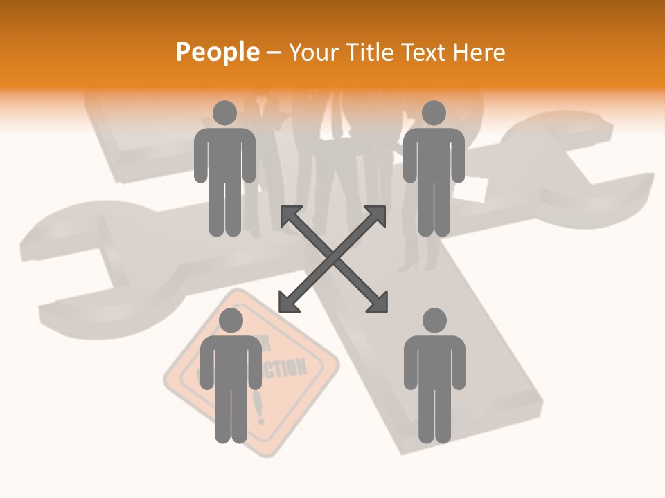 Room Figure Li Ten PowerPoint Template