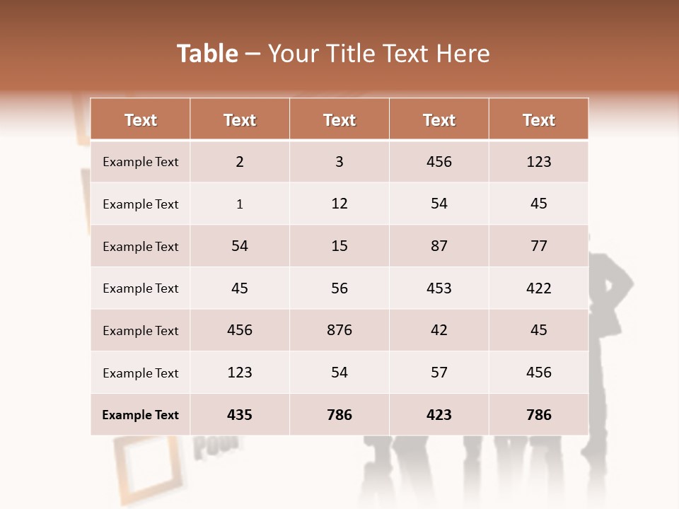 Board Di Cu Ion Company PowerPoint Template