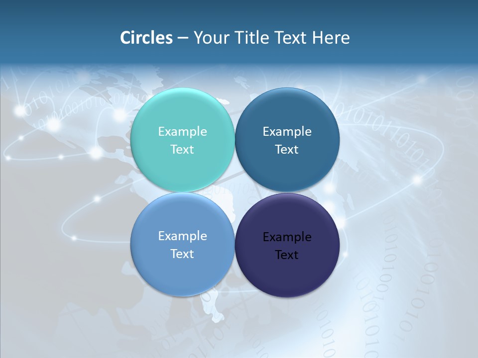 Internet Tourism Virtual PowerPoint Template