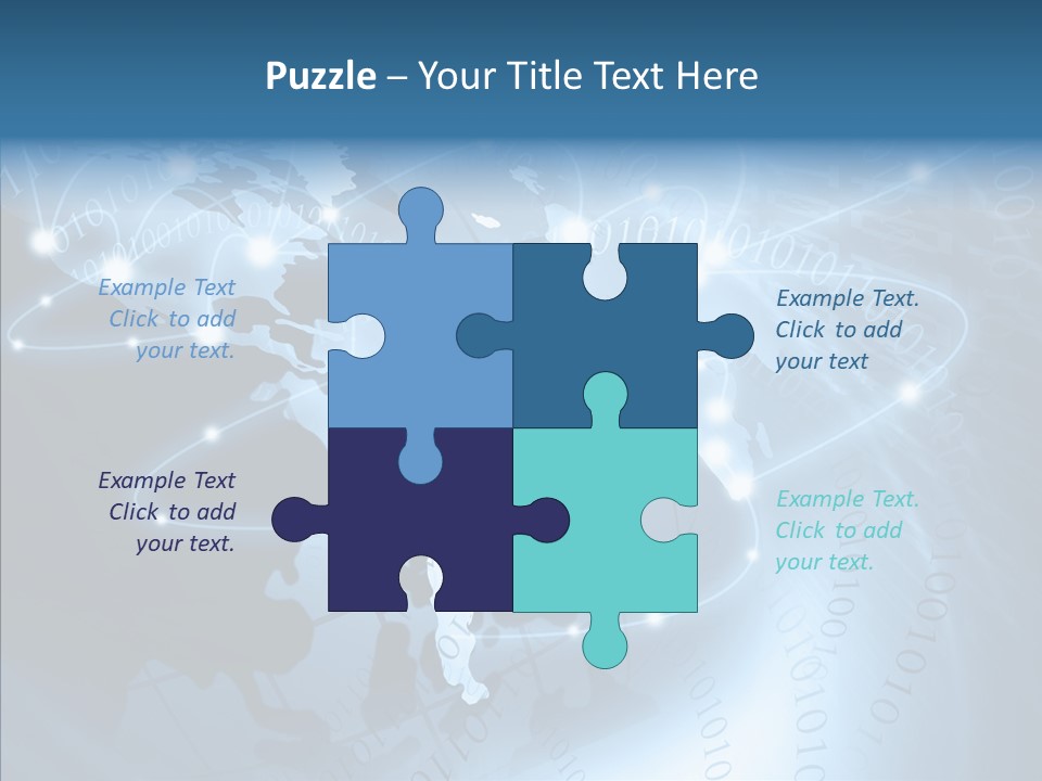 Internet Tourism Virtual PowerPoint Template