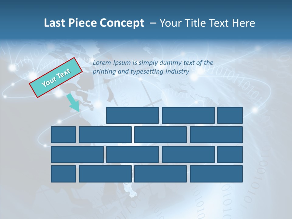 Internet Tourism Virtual PowerPoint Template