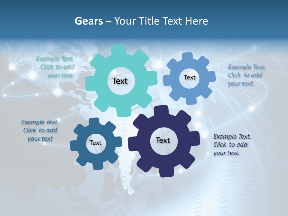 Internet Tourism Virtual PowerPoint Template