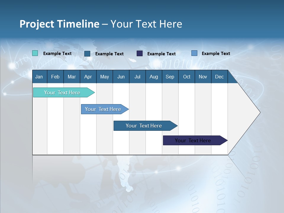 Internet Tourism Virtual PowerPoint Template