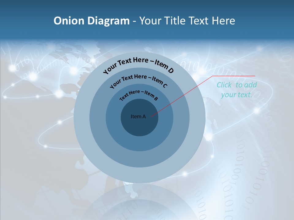 Internet Tourism Virtual PowerPoint Template