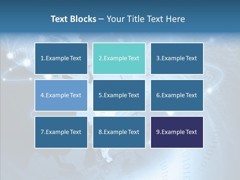 Internet Tourism Virtual PowerPoint Template