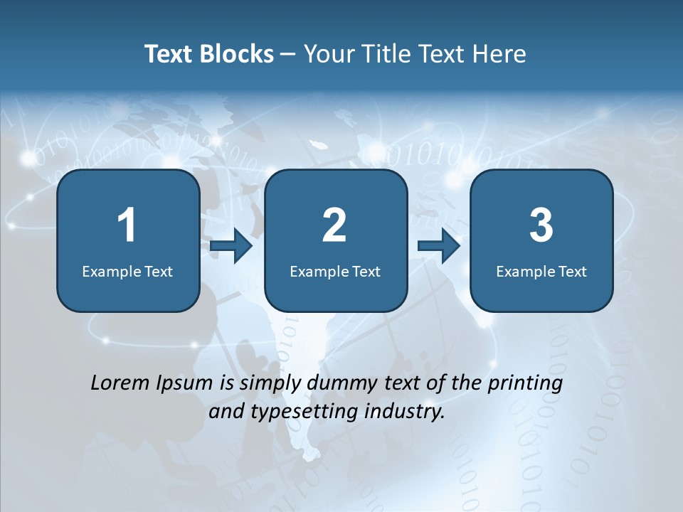 Internet Tourism Virtual PowerPoint Template