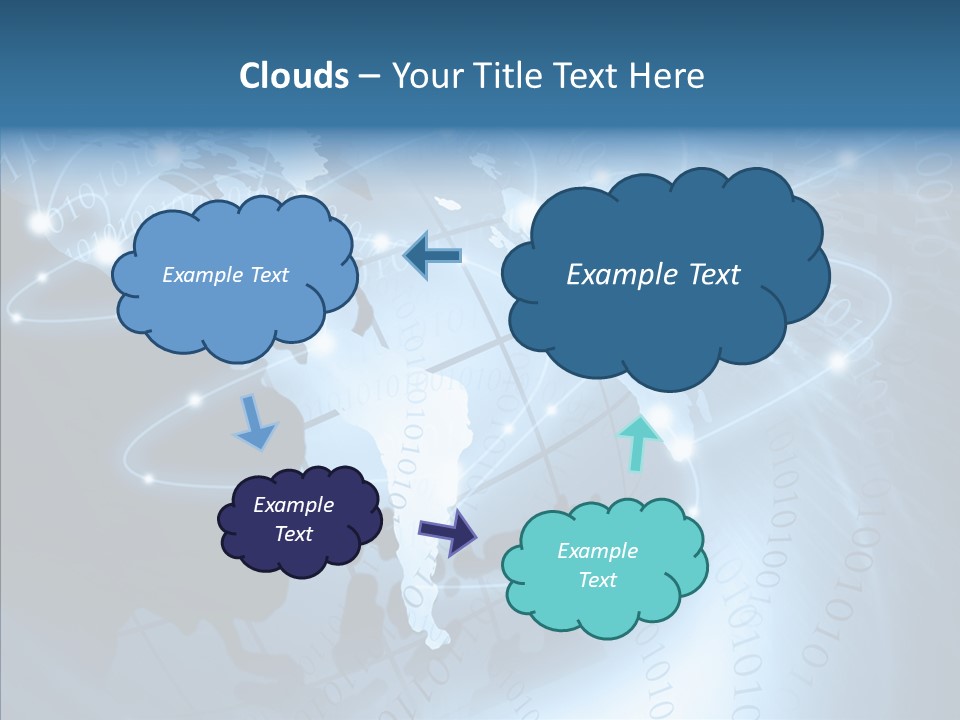 Internet Tourism Virtual PowerPoint Template