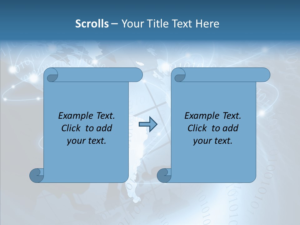 Internet Tourism Virtual PowerPoint Template