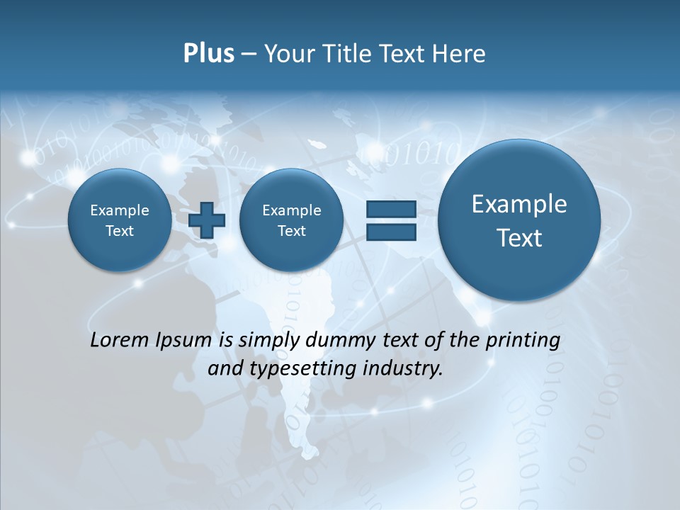 Internet Tourism Virtual PowerPoint Template