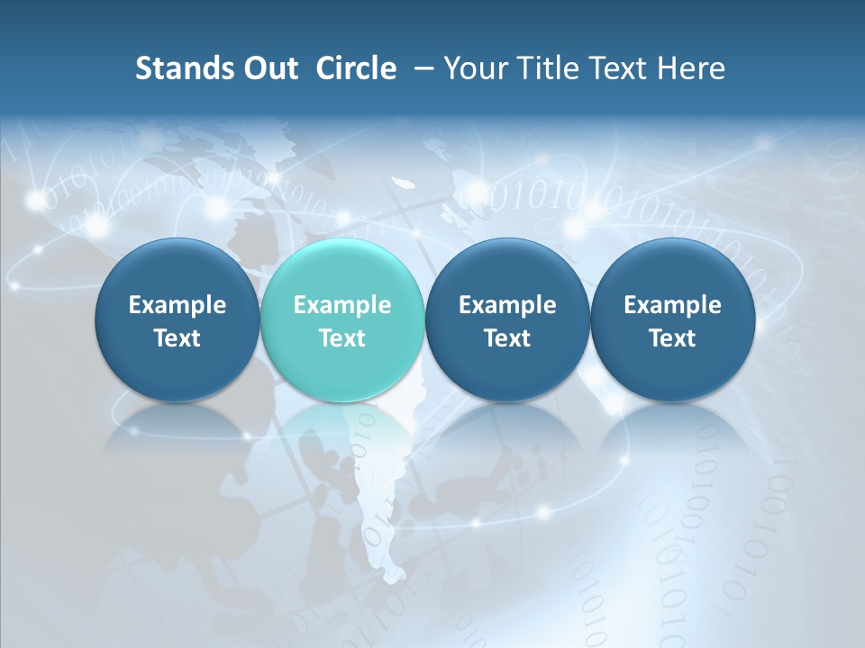 Internet Tourism Virtual PowerPoint Template