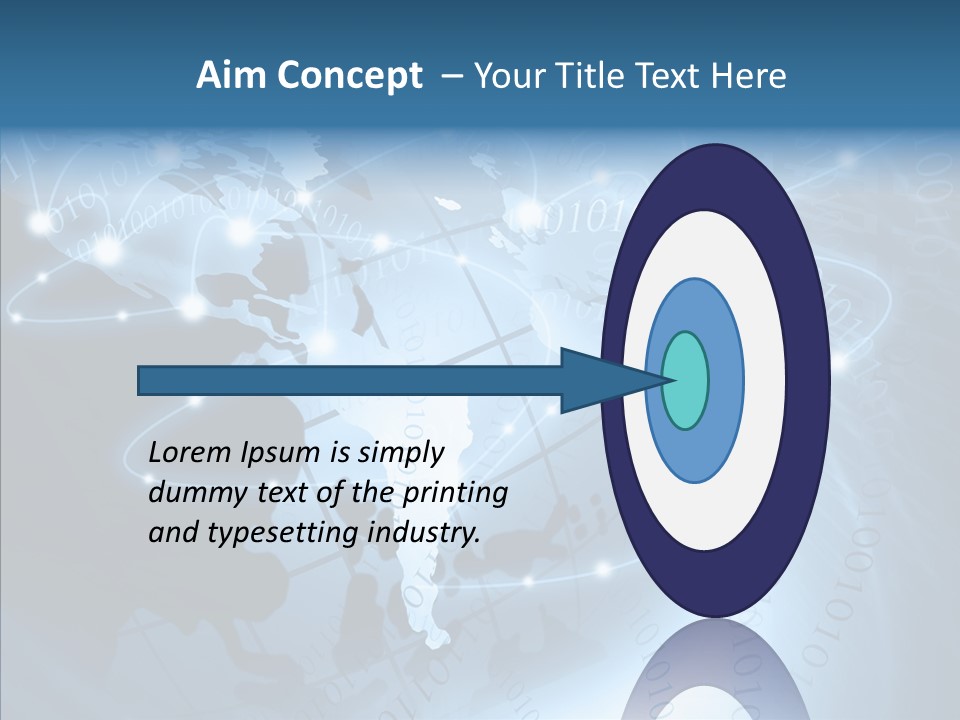 Internet Tourism Virtual PowerPoint Template