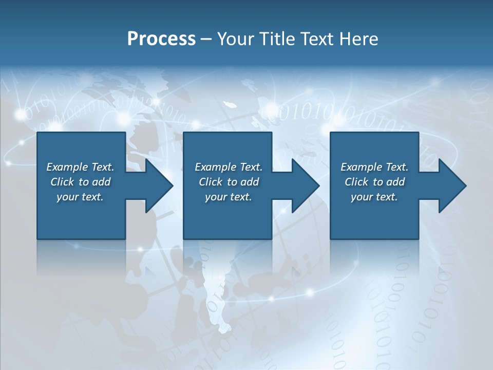 Internet Tourism Virtual PowerPoint Template