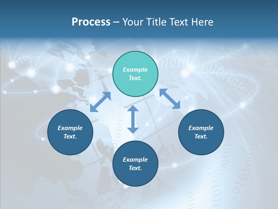 Internet Tourism Virtual PowerPoint Template