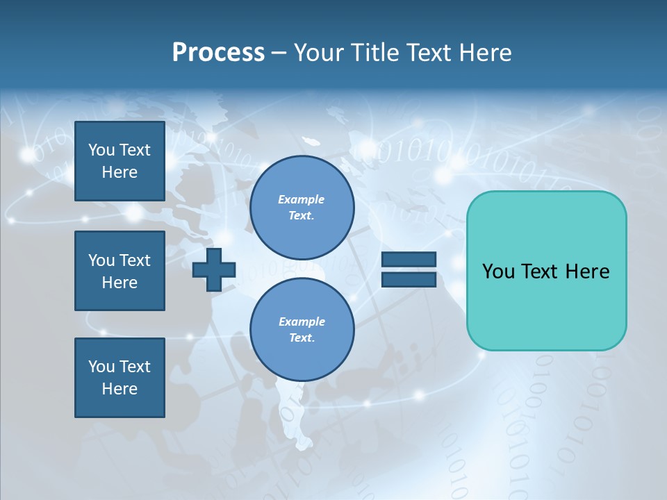 Internet Tourism Virtual PowerPoint Template
