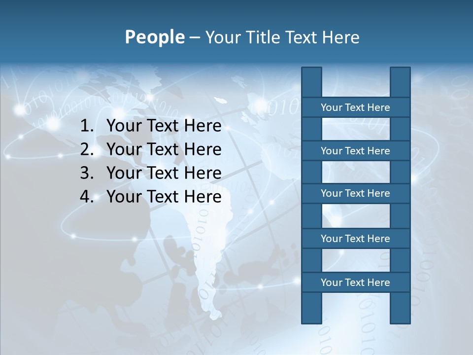 Internet Tourism Virtual PowerPoint Template