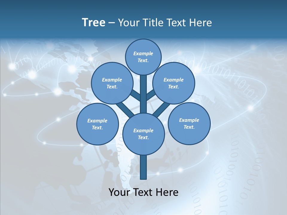 Internet Tourism Virtual PowerPoint Template