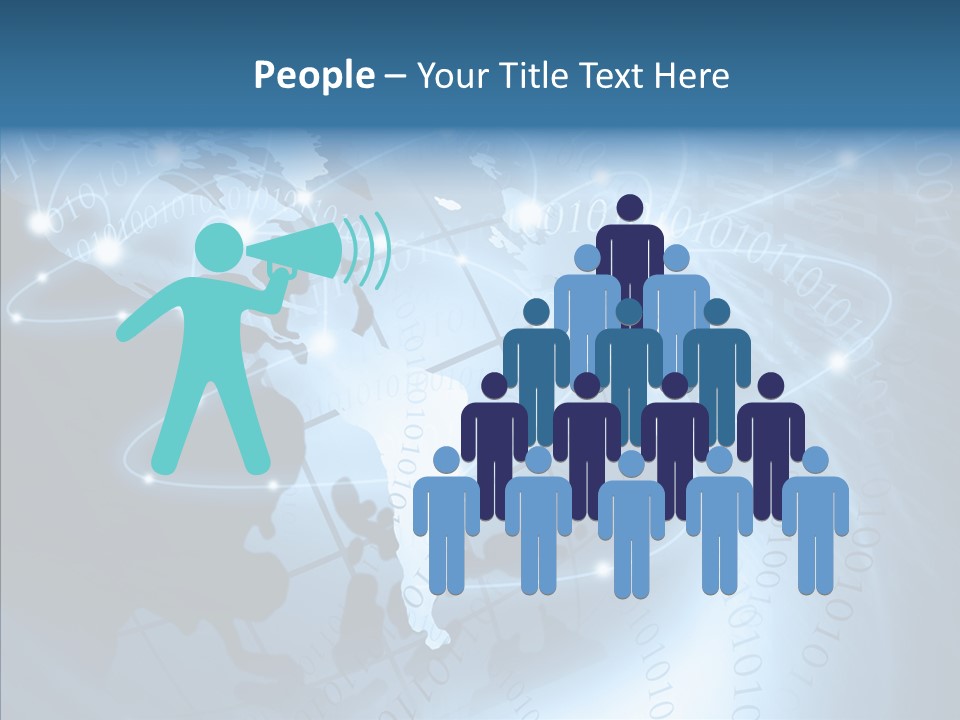 Internet Tourism Virtual PowerPoint Template