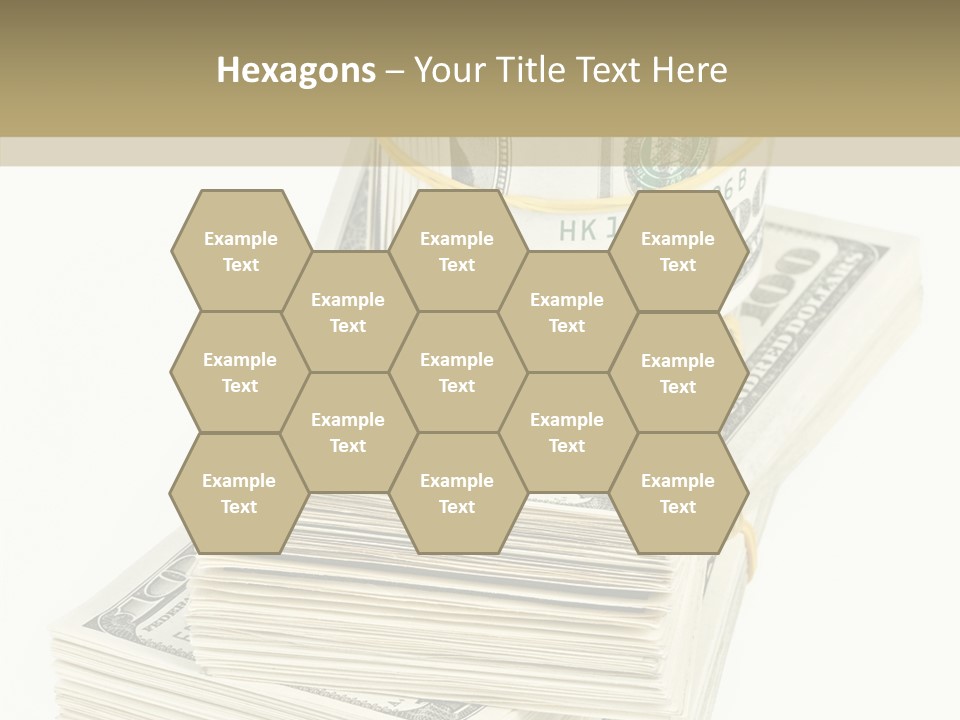 Currency Background Wages PowerPoint Template