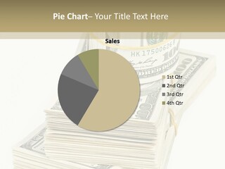 Currency Background Wages PowerPoint Template