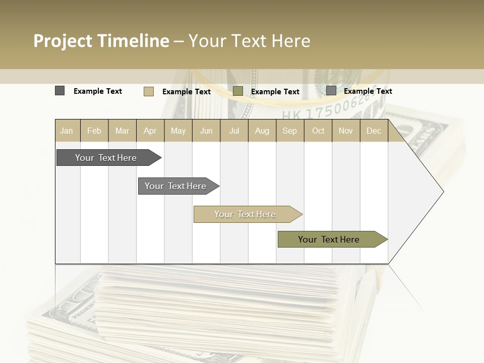 Currency Background Wages PowerPoint Template