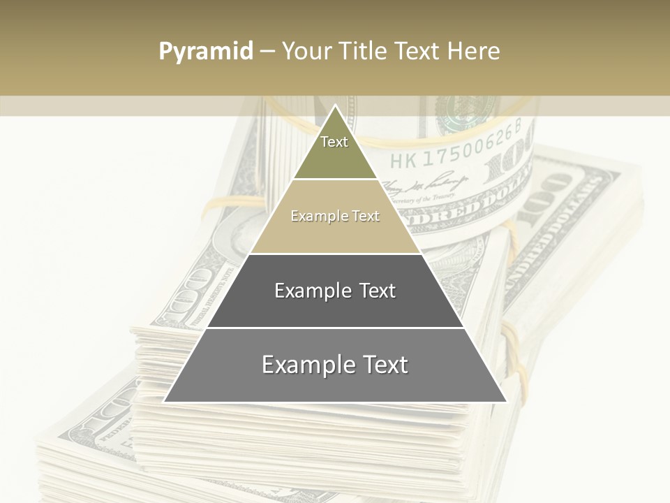 Currency Background Wages PowerPoint Template