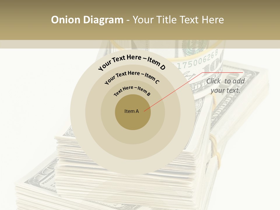 Currency Background Wages PowerPoint Template