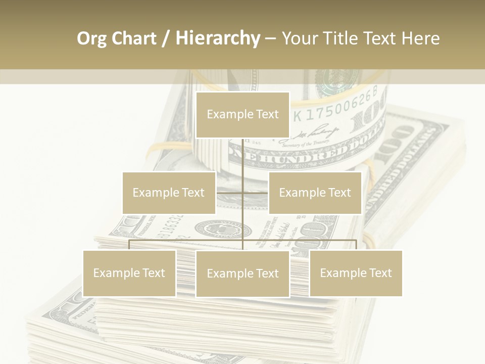 Currency Background Wages PowerPoint Template