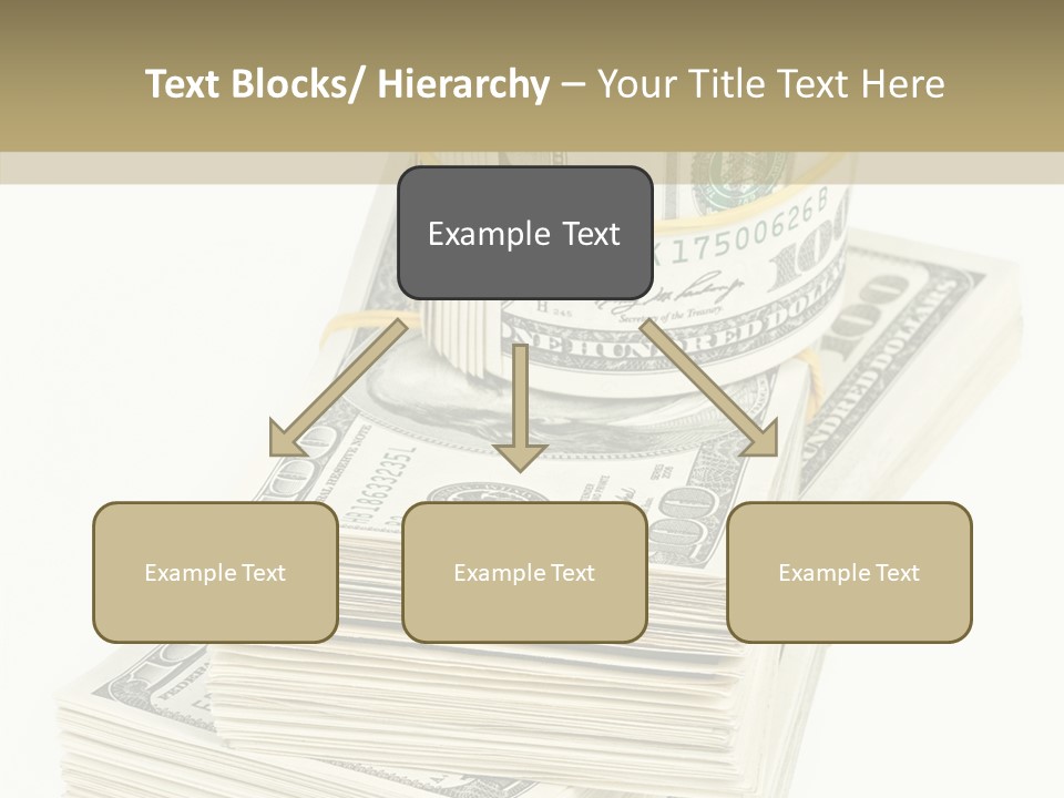 Currency Background Wages PowerPoint Template