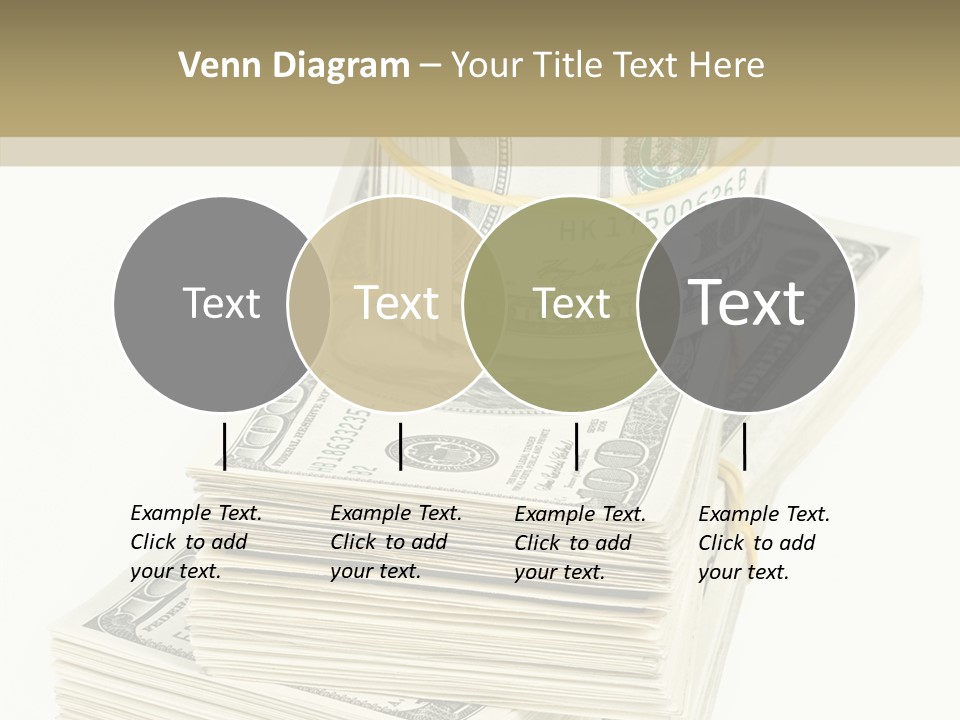 Currency Background Wages PowerPoint Template