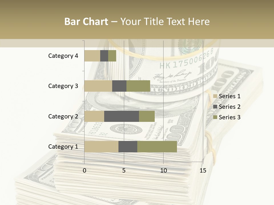 Currency Background Wages PowerPoint Template