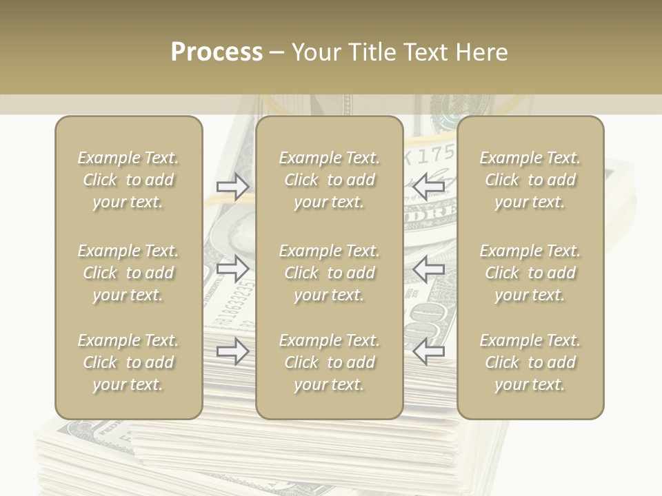 Currency Background Wages PowerPoint Template