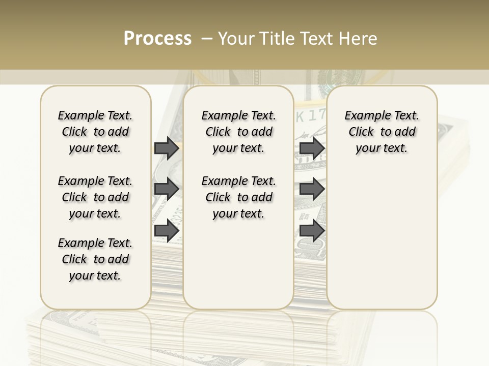 Currency Background Wages PowerPoint Template
