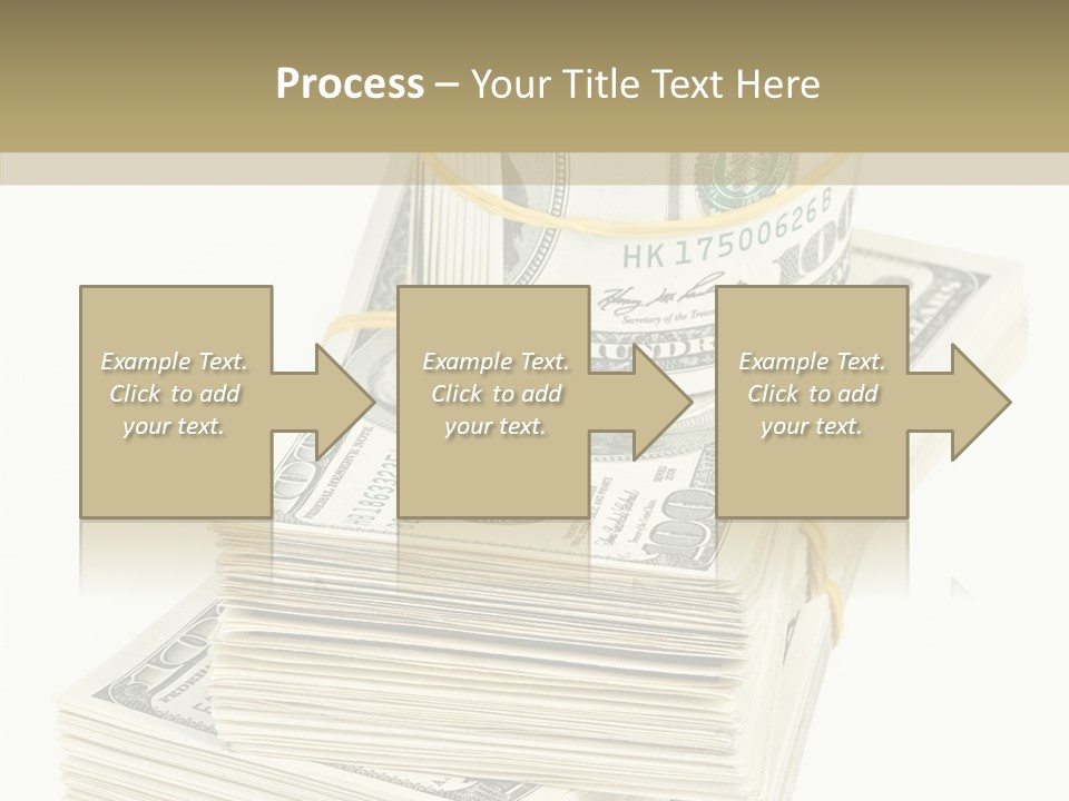 Currency Background Wages PowerPoint Template