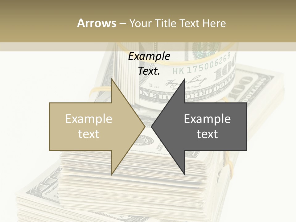 Currency Background Wages PowerPoint Template