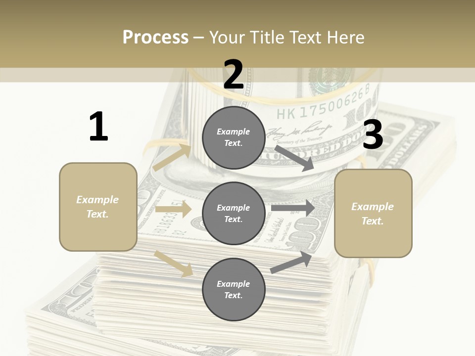 Currency Background Wages PowerPoint Template