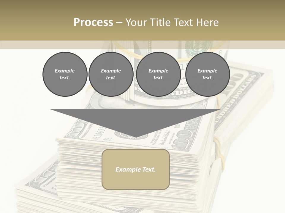 Currency Background Wages PowerPoint Template