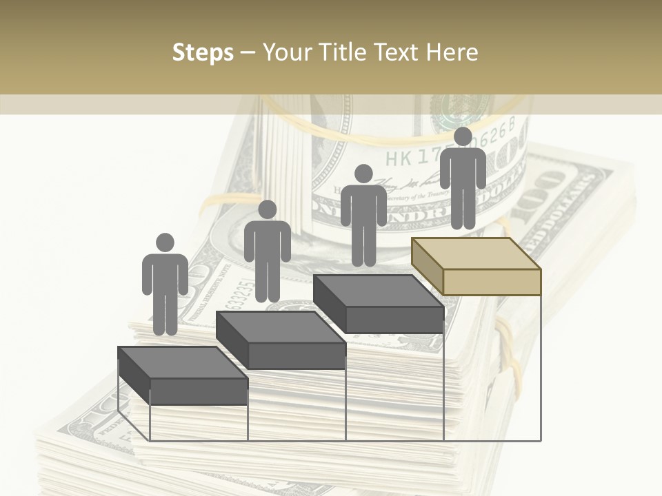 Currency Background Wages PowerPoint Template