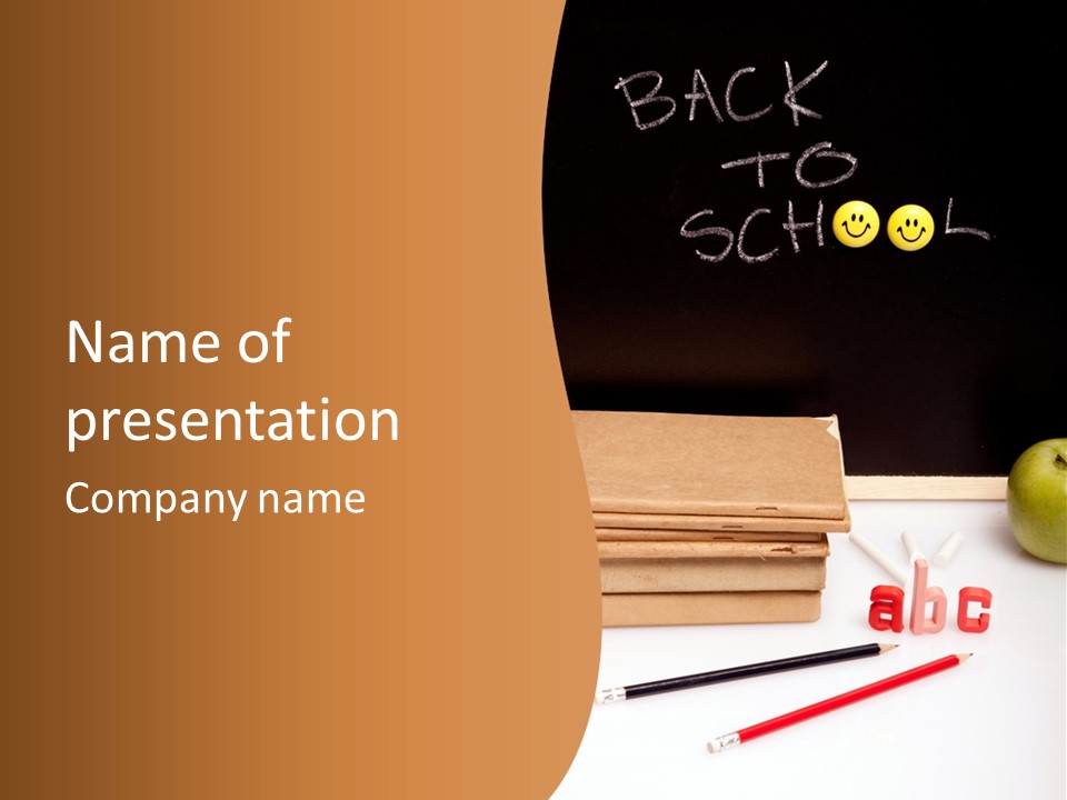 Write Tool School PowerPoint Template