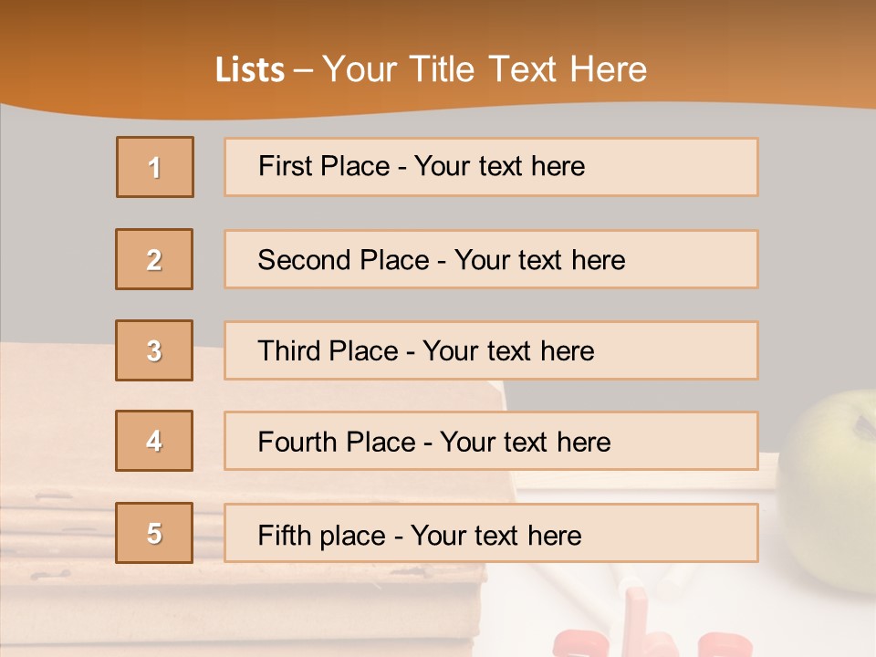 Write Tool School PowerPoint Template