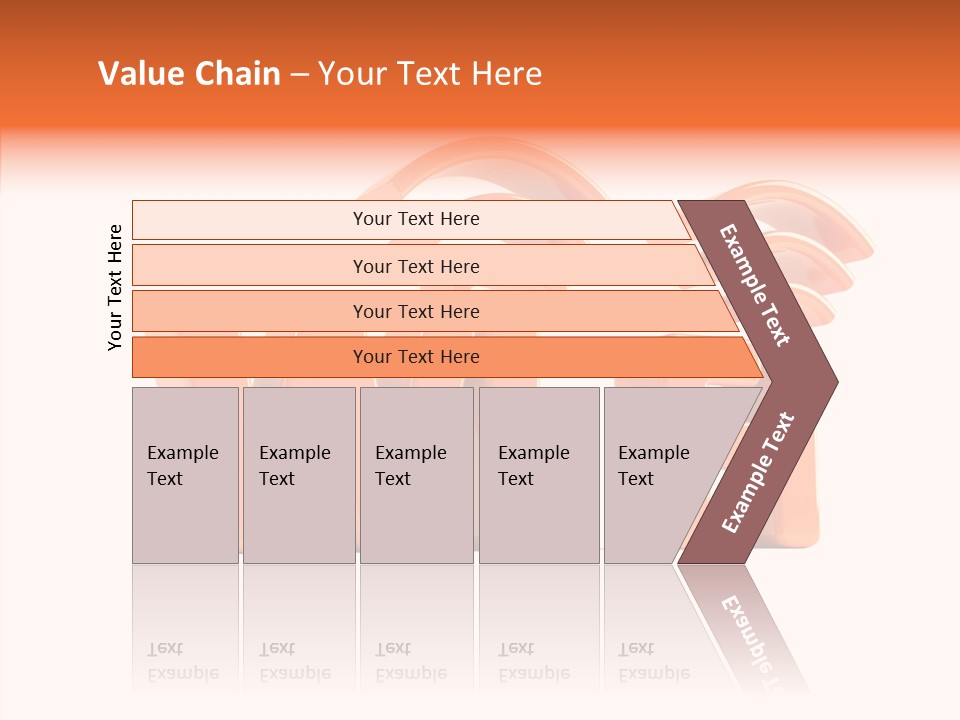 White Wifi Spot PowerPoint Template
