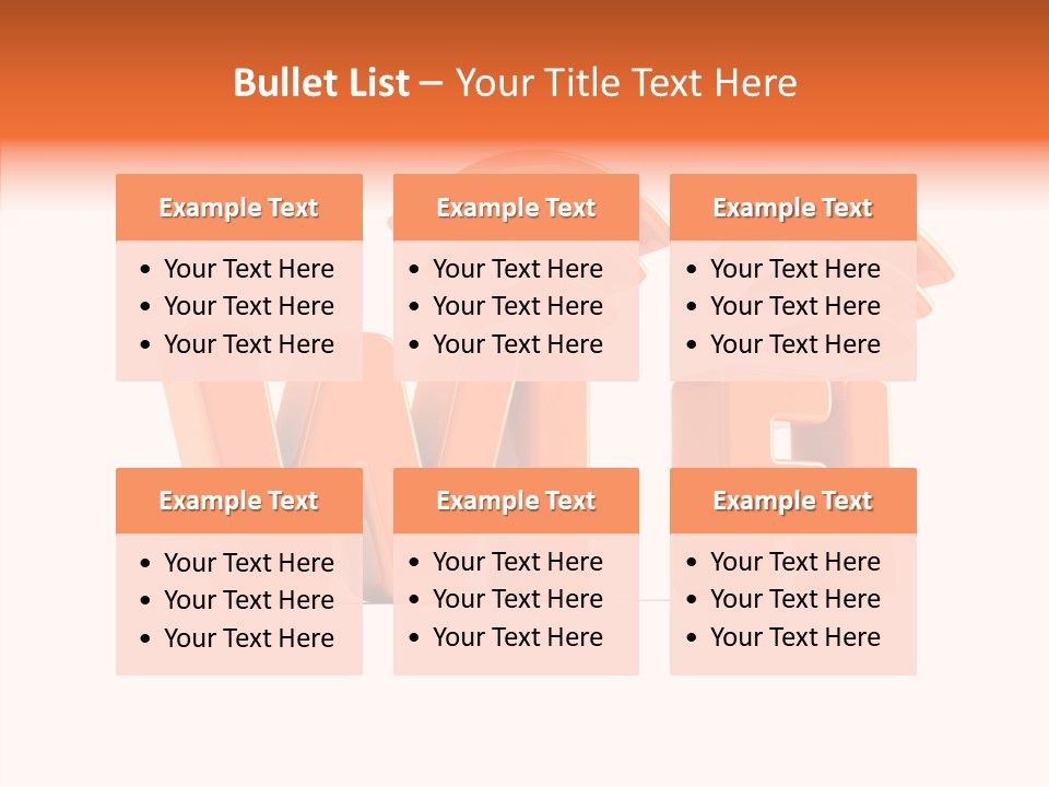 White Wifi Spot PowerPoint Template