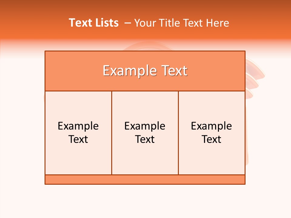 White Wifi Spot PowerPoint Template