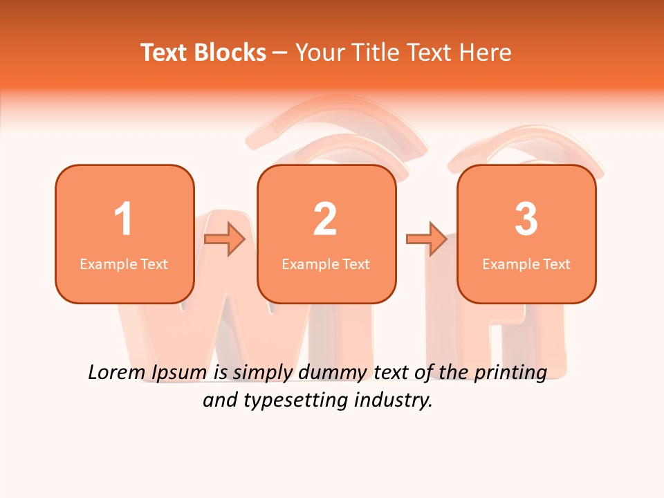 White Wifi Spot PowerPoint Template
