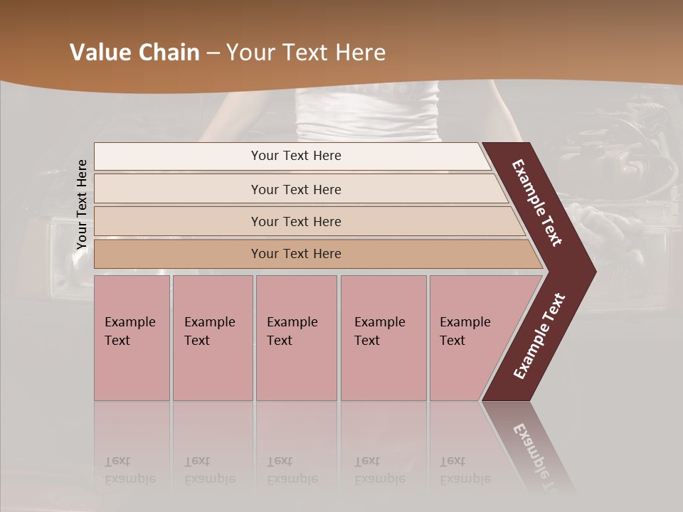 Car Woman Service PowerPoint Template