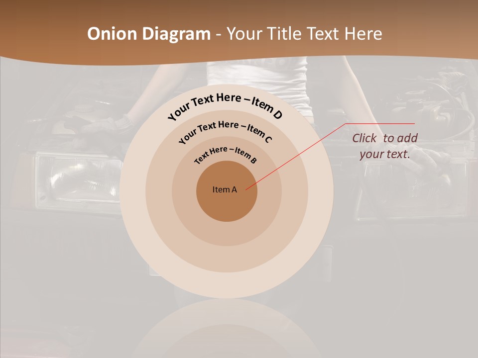 Car Woman Service PowerPoint Template