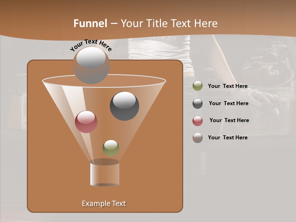 Car Woman Service PowerPoint Template