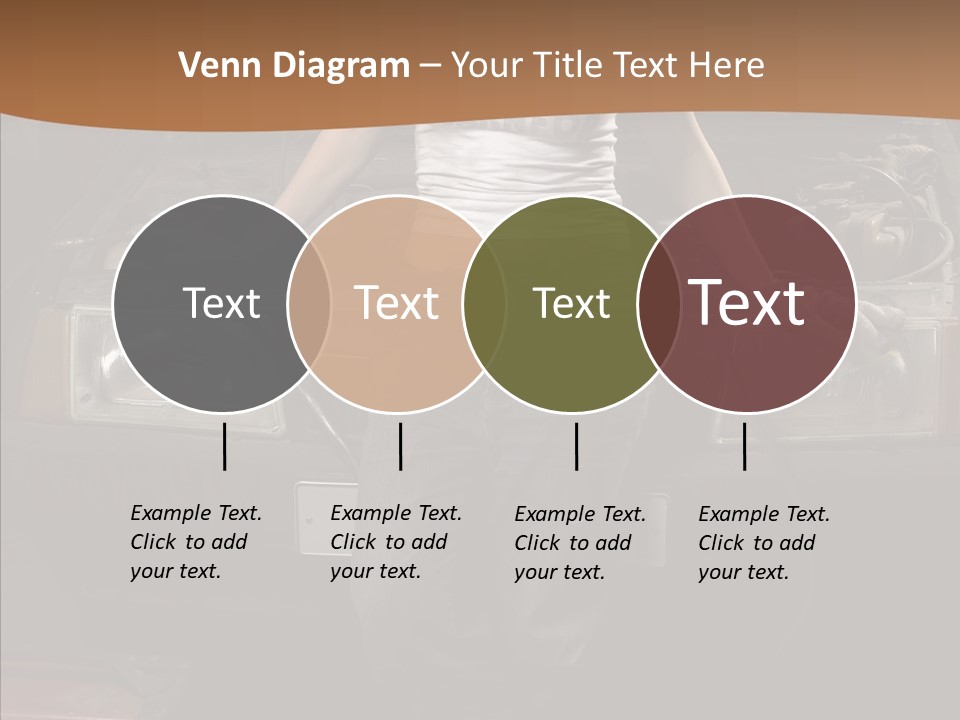 Car Woman Service PowerPoint Template