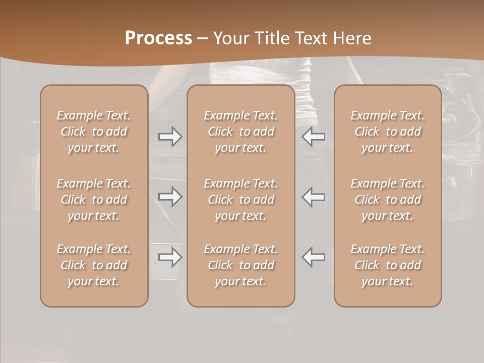 Car Woman Service PowerPoint Template