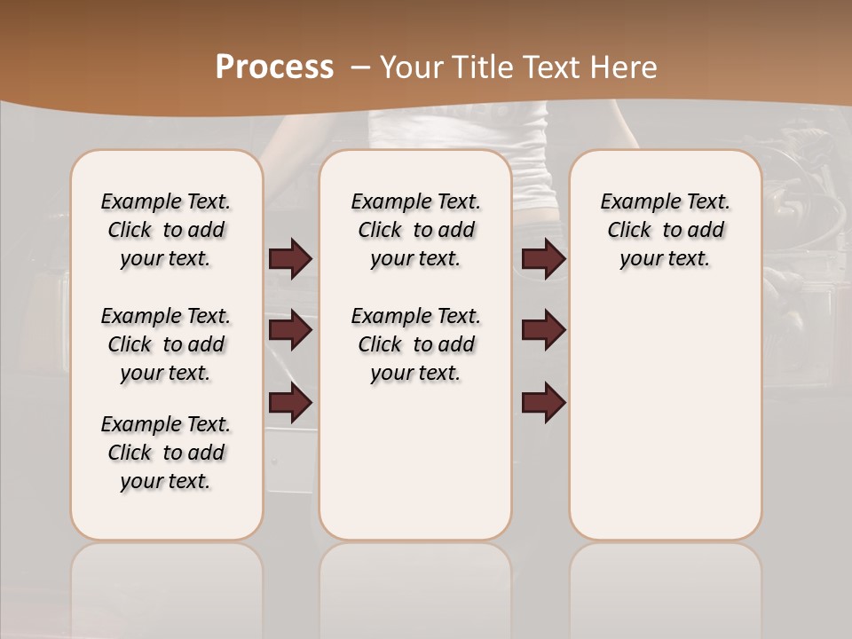 Car Woman Service PowerPoint Template