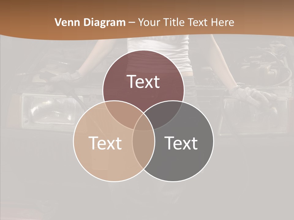 Car Woman Service PowerPoint Template